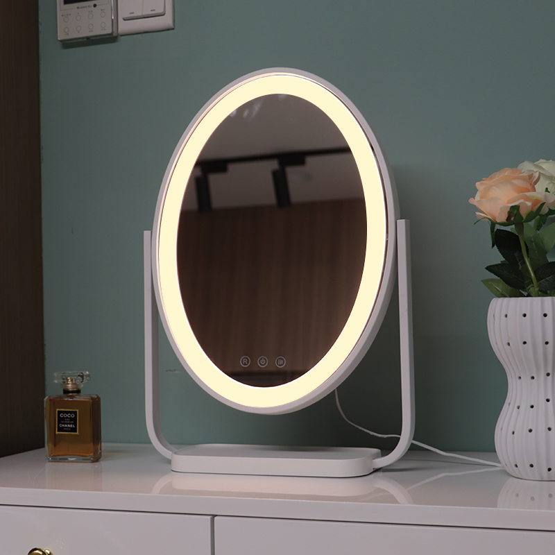 新款椭圆台式LED化妆镜 DP330-7